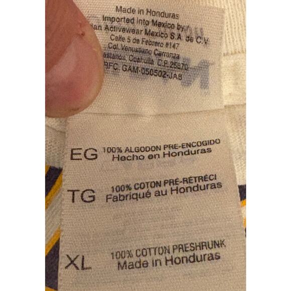 Gildan LSU Baseball NCAA Champions 2010 White Short Sleeve T-Shirt. Size XL - Picture 3 of 6